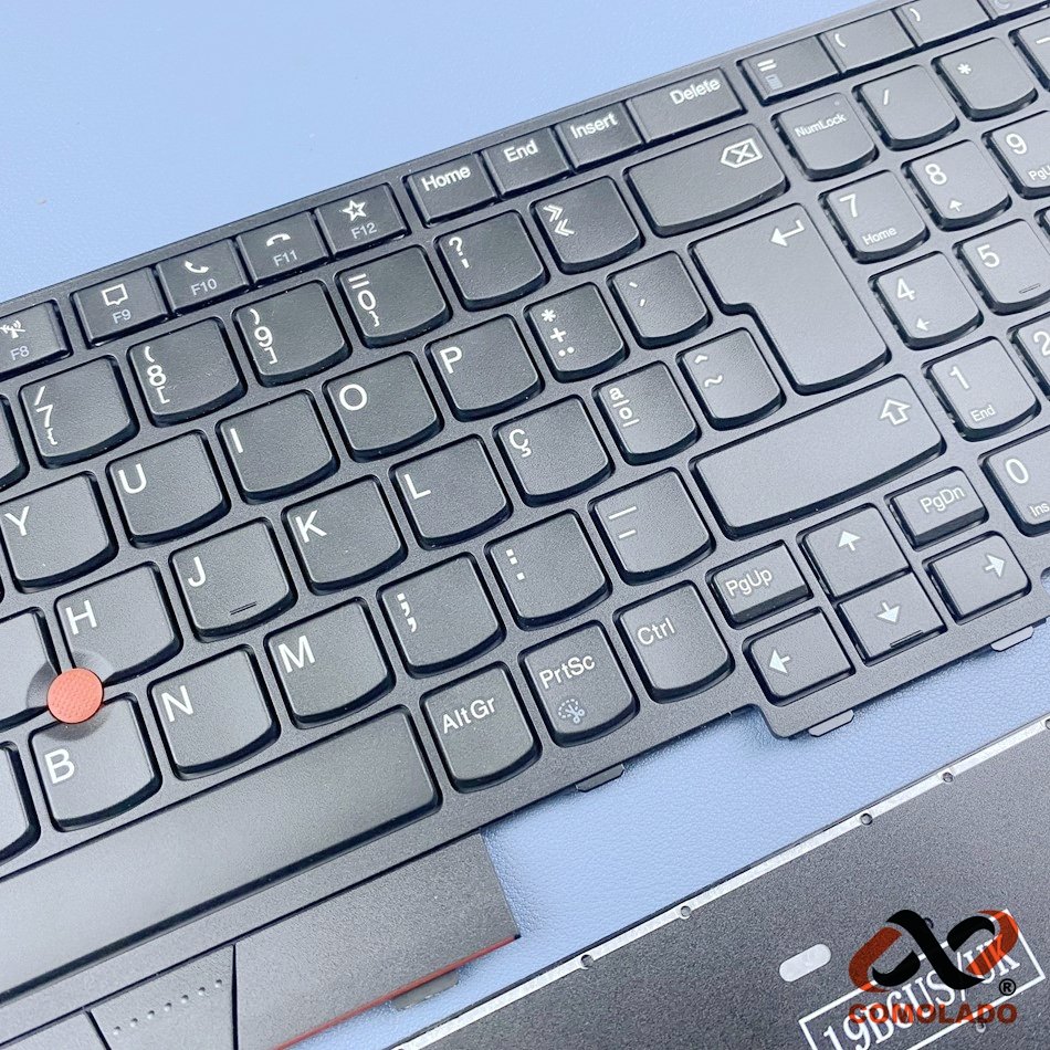 Turkish Keyboard For Lenovo Thinkpad L15,L15 gen 1,L15 gen 2 With Point Black - Image 3