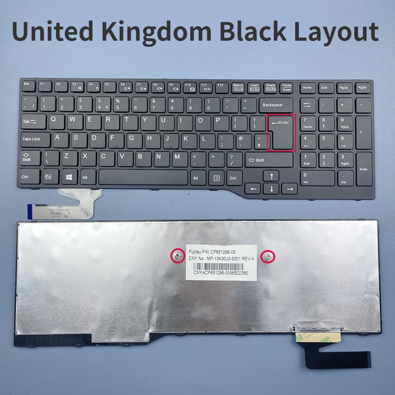 United Kingdom Laptop Keyboard For Fujitsu Lifebook A544 AH544 A555 AH564 AH574 AH53M AH42 AH555 AH42S Series UK Layout