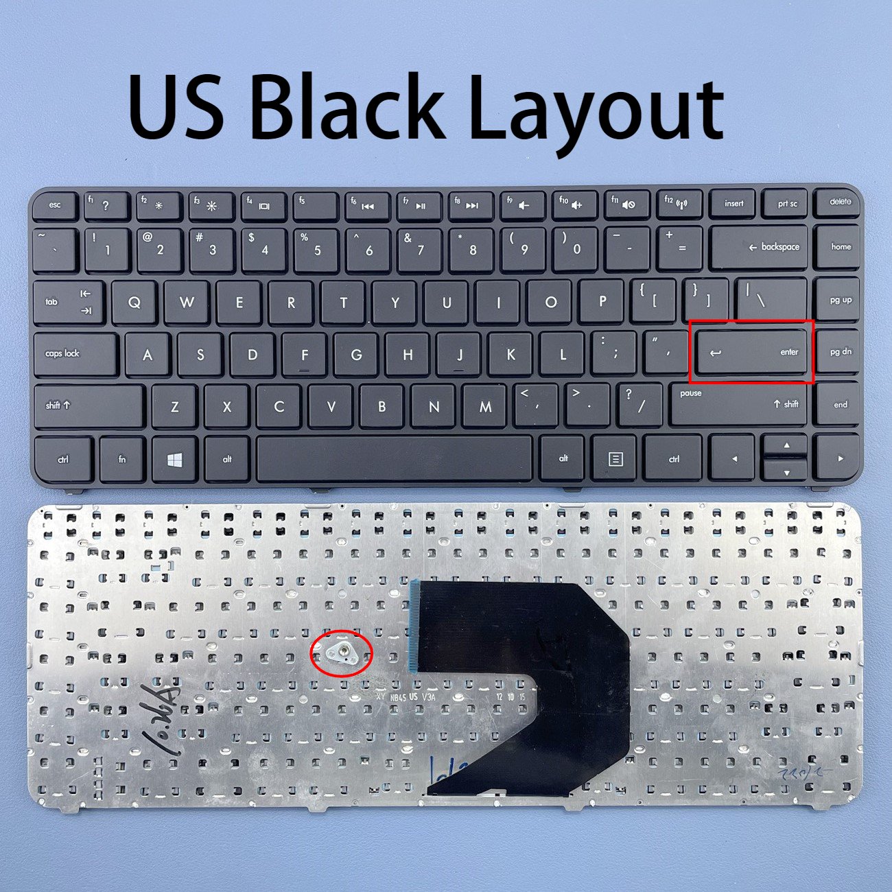 US Laptop Keyboard For HP Pavilion G4-2000 G4-2003 G4-2004 G4-2005 G4-2006 G4-2007 G4-2009 G4-2048 Series